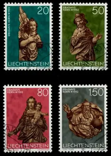 LIECHTENSTEIN 1977 Nr 688-691 gestempelt SB4E1A2