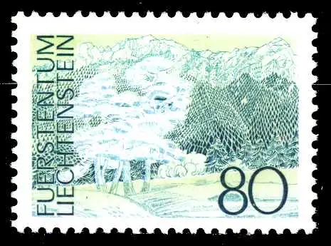 LIECHTENSTEIN 1972 Nr 575 postfrisch SB45EAE