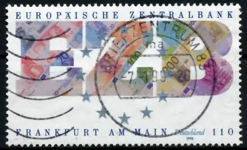 BRD BUND 1998 Nr 2000 zentrisch gestempelt 6C8E76