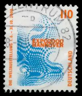 BRD DS SEHENSWÜRDIGKEITEN Nr 2009A zentrisch gestempelt 6C9312