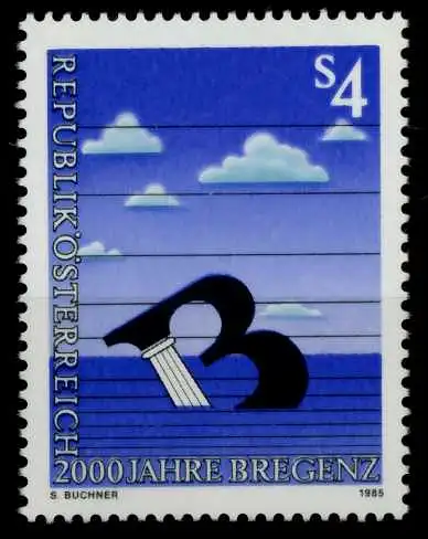 ÖSTERREICH 1985 Nr 1805 postfrisch SB68C8E