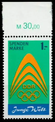 DDR SPENDENM Nr I postfrisch ORA 73674A