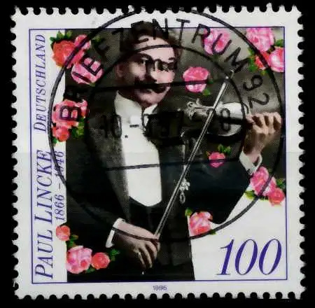 BRD 1996 Nr 1876 zentrisch gestempelt 72CF6E