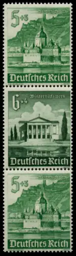 D-REICH ZUSAMMENDRUCK Nr S259 postfrisch 3ER STR 728B9A