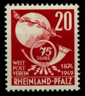 FRANZ. ZONE RL-PFALZ Nr 51 postfrisch 7362EA