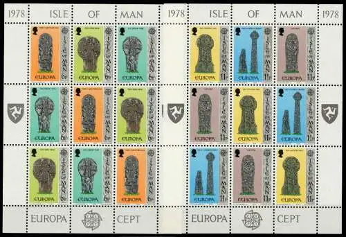 ISLE OF MAN Nr 122KB-127KB postfrisch KLEINBG S0022F6