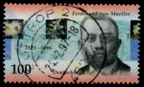 BRD 1996 Nr 1889 zentrisch gestempelt 72EA02