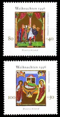 BRD 1996 Nr 1891-1892 postfrisch SBF76C2