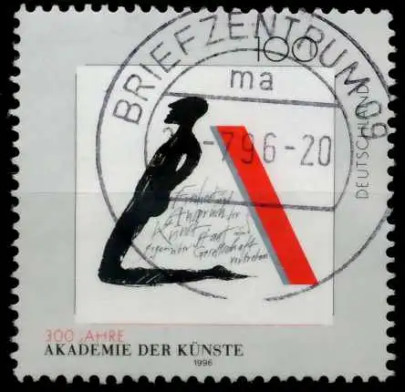 BRD 1996 Nr 1866 zentrisch gestempelt 72CD4E