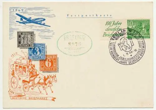 BERLIN Nr W-9 FDC 7254DE