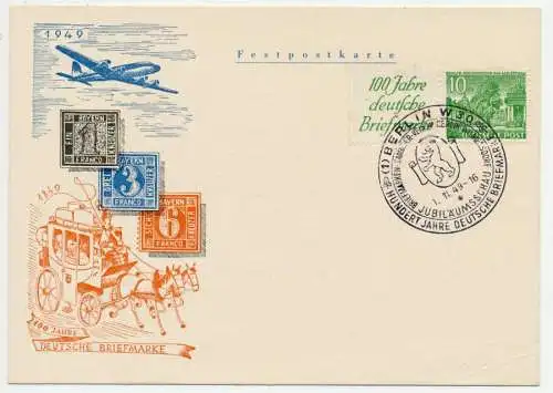 BERLIN Nr W-9 FDC 7256BA
