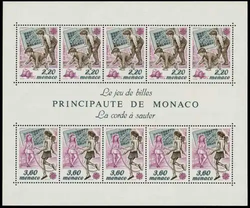 MONACO Block 44 postfrisch S002102