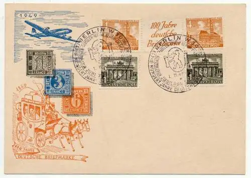 BERLIN Nr W-5 FDC 7254DA