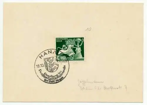 3. REICH 1942 Nr 817 gestempelt Briefst³ck zentrisch 720DE6