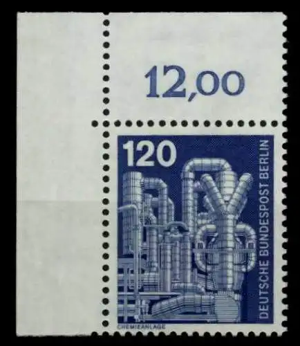 BERLIN DS INDUSTRIE u. TECHNIK Nr 503 postfrisch ECKE-O 702E5A