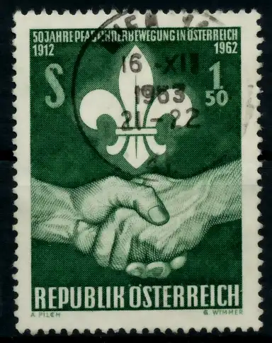 ÖSTERREICH 1962 Nr 1122 zentrisch gestempelt 71482E