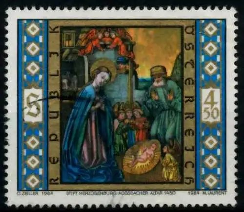 ÖSTERREICH 1984 Nr 1798 zentrisch gestempelt 700376