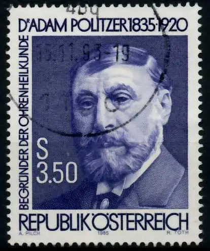 ÖSTERREICH 1985 Nr 1826 gestempelt 70066E