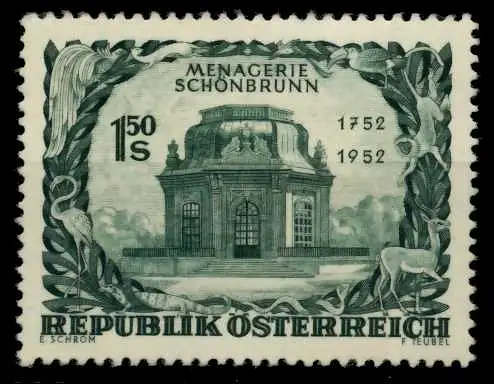 ÖSTERREICH 1952 Nr 973 postfrisch 70C812