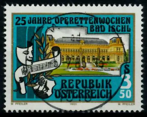 ÖSTERREICH 1985 Nr 1820 zentrisch gestempelt 700406