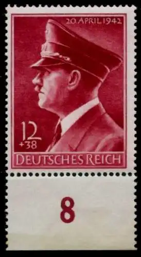 3. REICH 1942 Nr 813y postfrisch URA 71C79A
