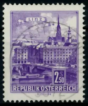 ÖSTERREICH DS BAUWERKE Nr 1118 zentrisch gestempelt 71471A