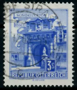 ÖSTERREICH DS BAUWERKE Nr 1119 zentrisch gestempelt 7146E2