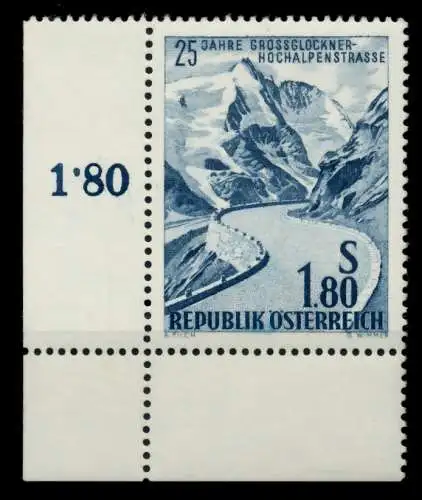 ÖSTERREICH 1960 Nr 1080 postfrisch ECKE-ULI 71485A