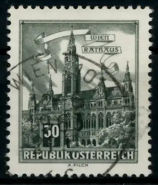 ÖSTERREICH DAUSERSERIEN BAUWERKE Nr 1111 ZENTR- 7147E2