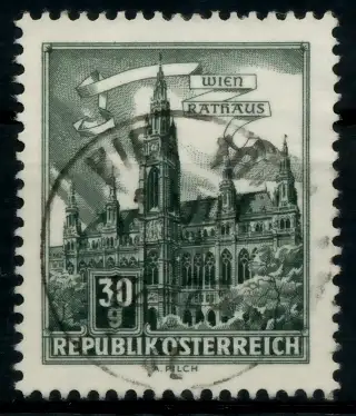 ÖSTERREICH DAUSERSERIEN BAUWERKE Nr 1111 ZENTR- 7147F2