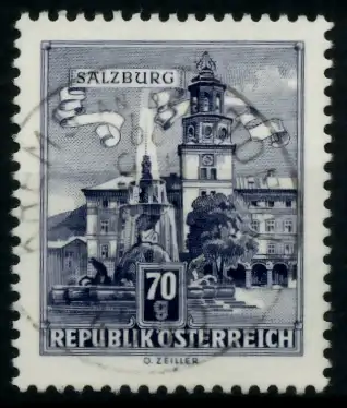 ÖSTERREICH DS BAUWERKE Nr 1114 zentrisch gestempelt 7147AE