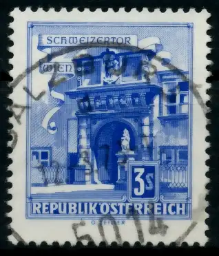 ÖSTERREICH DS BAUWERKE Nr 1119 zentrisch gestempelt 7146CA