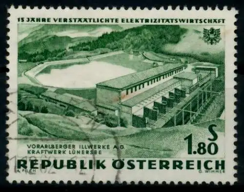 ÖSTERREICH 1962 Nr 1105 gestempelt 71480E