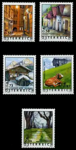 ÖSTERREICH DS FERIENLAND Nr 2363-2367 postfrisch SBDB5EE