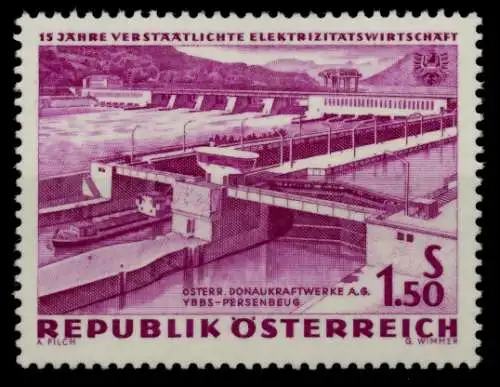 ÖSTERREICH 1962 Nr 1104 postfrisch SBD139A