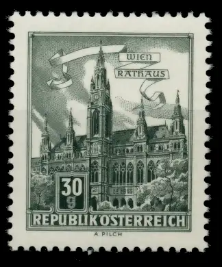 ÖSTERREICH DAUSERSERIEN BAUWERKE Nr 1111 postfrisch SBD135E