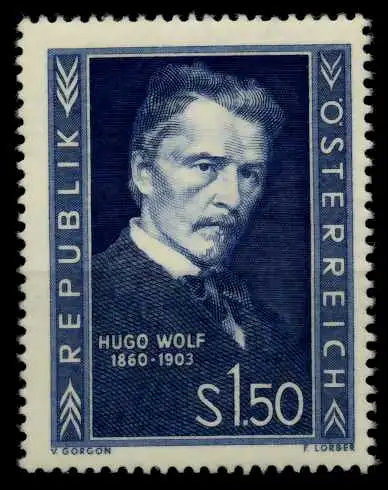 ÖSTERREICH 1953 Nr 981 postfrisch 70C7EE