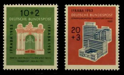 BRD 1953 Nr 171-172 postfrisch 7081CE