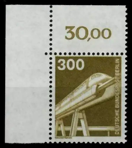 BERLIN DS INDUSTRIE u. TECHNIK Nr 672 postfrisch ECKE-O 702E72