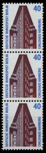 BERLIN DS SEHENSWÜRDIGKEITEN Nr 816R postfrisch 3ER STR 702D6A