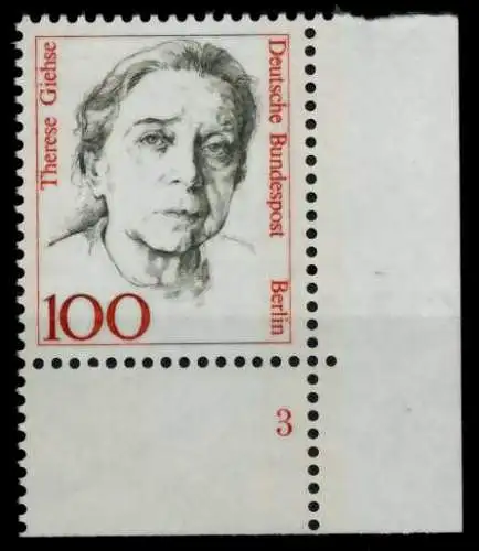 BERLIN DS FRAUEN Nr 825 postfrisch FORM3 702D9E