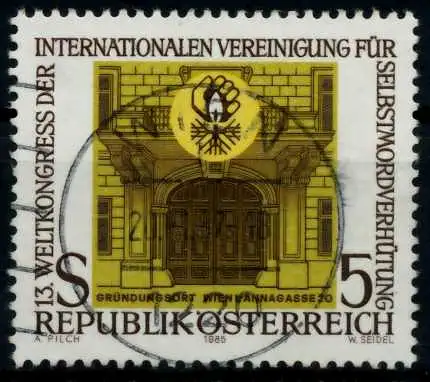 ÖSTERREICH 1985 Nr 1818 zentrisch gestempelt 7004A2