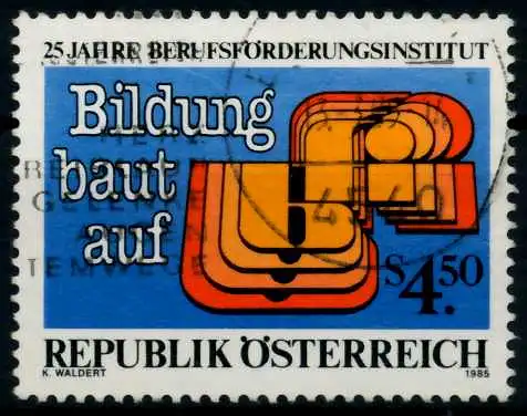 ÖSTERREICH 1985 Nr 1804 zentrisch gestempelt 70043E
