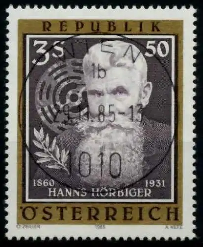 ÖSTERREICH 1985 Nr 1833 zentrisch gestempelt 700446