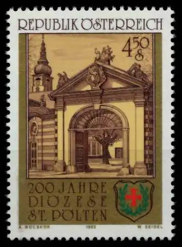 ÖSTERREICH 1985 Nr 1814 postfrisch SB68CFA