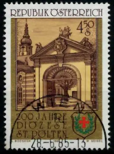 ÖSTERREICH 1985 Nr 1814 zentrisch gestempelt 70063A