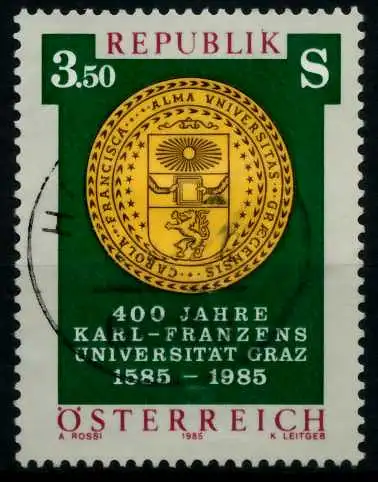 ÖSTERREICH 1985 Nr 1799 zentrisch gestempelt 7027A2