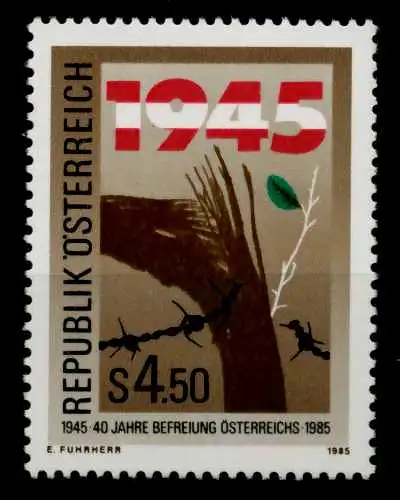 ÖSTERREICH 1985 Nr 1810 postfrisch SB68CCA