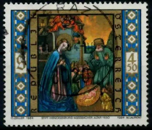 ÖSTERREICH 1984 Nr 1798 zentrisch gestempelt 70034A