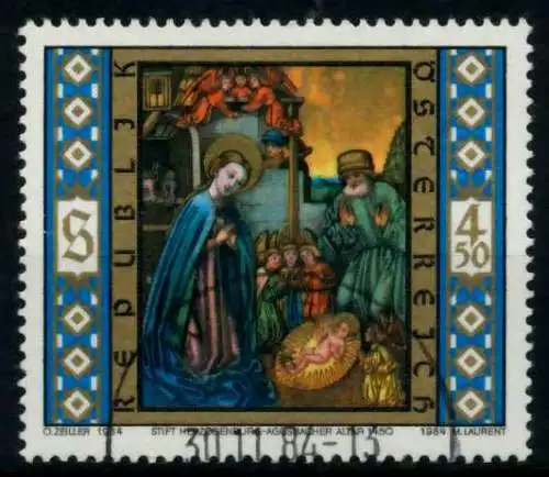 ÖSTERREICH 1984 Nr 1798 zentrisch gestempelt 700372